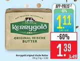 Original irische Butter im Angebot bei Marktkauf in Bietigheim-Bissingen Original irische Butter Angebote von Kerrygold bei Marktkauf Bietigheim-Bissingen für 1,11 €