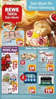 REWE Prospekt "Dein Markt" mit  Seiten (Heusenstamm)