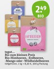 Aktuelles Bio-Himbeeren, -Erdbeeren, -Mango oder -Wildheidelbeeren Angebot bei tegut in Augsburg ab 2,49 €