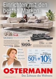 Ecksofa Angebot & Preis im aktuellen Ostermann Prospekt Ecksofa Angebot im aktuellen Ostermann Prospekt auf Seite 1