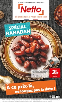 Prospectus Netto à Brach, "SPÉCIAL RAMADAN", 8 pages de promos valables du 11/02/2025 au 03/03/2025