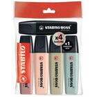 Pack 4 Surligneurs avec 1 Marqueur Noir Stabilo Boss® Original Nature Colors - Stabilo en promo chez Fnac Pack 4 Surligneurs avec 1 Marqueur Noir Stabilo Boss® Original Nature Colors - Stabilo dans le catalogue Fnac