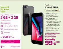 Elektro-Föster GmbH Kirchhundem - iPhone 8 + Tarif MagentaMobil Special Young iPhone 8 + Tarif MagentaMobil Special Young Angebot bei Elektro-Föster GmbH Kirchhundem im Prospekt "Wir wünschen allen Kunden ein frohes & gesundes Neues Jahr!"