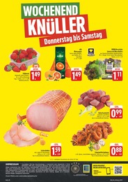 E center Erdbeeren im Prospekt 