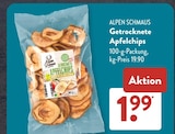 Getrocknete Apfelchips von Alpen Schmaus im aktuellen ALDI SÜD Prospekt für 1,99 €