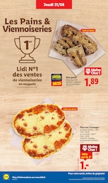 Prix et réduction Fast Food dans le prospectus Lidl en cours Offre Fast Food dans le catalogue Lidl du moment à la page 6