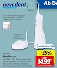 Munddusche im Angebot bei Lidl in Frankenthal Munddusche Angebote von nevadent bei Lidl Frankenthal für 14,99 €