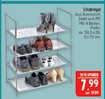 Schuhregal Angebote bei Marktkauf Schweinfurt für 7,99 €
