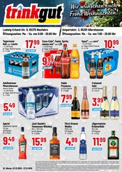 Aktueller Trinkgut Getränkemärkte Prospekt in Ismaning und Umgebung, "Aktuelle Angebote" mit 4 Seiten, 22.12.2025 - 27.12.2025