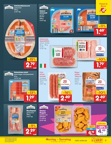 Wurst im Netto Marken-Discount Prospekt "Aktuelle Angebote" mit 75 Seiten (Berlin)