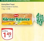 Toast im Angebot bei GLOBUS in Oberursel Toast Angebote von Harry Brot bei GLOBUS Oberursel für 1,49 €
