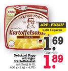 würziger Kartoffelsalat im Angebot bei E center in Heidelberg würziger Kartoffelsalat Angebote von Feinkost Popp bei E center Heidelberg für 1,69 €