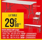 Gamme pliante multi-usages - Bricorama à Pantin Gamme pliante multi-usages en promo chez Bricorama Pantin à 29,88 €
