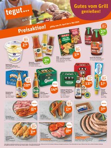 Fleisch im tegut Prospekt "tegut… gute Lebensmittel" mit 28 Seiten (Erlangen)