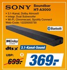 Soundbar HT-A3000 Angebote von SONY bei expert Münster für 369,00 €