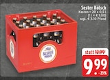 Aktuelle Kölsch Angebote bei EDEKA in Aachen Aktuelles Sester Kölsch Angebot bei EDEKA in Aachen ab 9,99 €