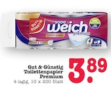 Aktuelles Toilettenpapier Premium Angebot bei E center in Mannheim ab 3,89 €