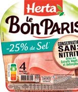 BON PLAN AU CHOIX SUR LA GAMME CONSERVATION SANS NITRITE TAUX DE SEL RÉDUIT HERTA à Auchan dans Tremblay-en-France BON PLAN AU CHOIX SUR LA GAMME CONSERVATION SANS NITRITE TAUX DE SEL RÉDUIT HERTA à Auchan dans Tremblay-en-France