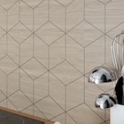 Crédence réversible géometrique bois/polygone blanc - C&L dans le catalogue Brico Dépôt