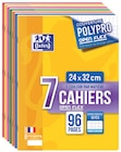Lot de 7 cahiers 24x32cm pique openflex - OXFORD en promo à 8,49 € chez Intermarché Super Lot de 7 cahiers 24x32cm pique openflex - OXFORD dans le catalogue Intermarché Super