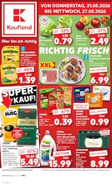 Kaufland Supermarkt Prospekt der aktuellen Woche mit 56 Seiten, gültig von 21.05.2026 bis 27.05.2026, in Wallmerod und Umgebung Aktueller Kaufland Supermarkt Prospekt in Wallmerod und Umgebung, "Hier bin ich richtig" mit 56 Seiten, 21.05.2026 - 27.05.2026