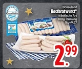 Rostbratwurst Angebote von Donauland bei EDEKA Augsburg für 2,99 €