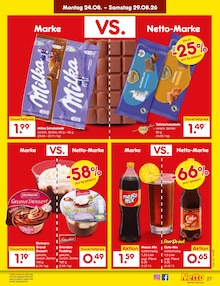 Milka im Netto Marken-Discount Prospekt "Aktuelle Angebote" mit 68 Seiten (Mönchengladbach)