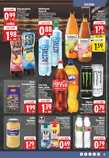 Energydrink im aktuellen EDEKA Prospekt (Düsseldorf) Energydrink im EDEKA Prospekt "Aktuelle Angebote" mit 30 Seiten (Düsseldorf)