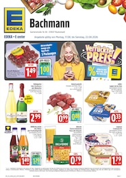 EDEKA Prospekt für Saalfeld mit 38 Seiten EDEKA Prospekt für Saalfeld: "Wir lieben Lebensmittel!", 38 Seiten, 17.08.2026 - 22.08.2026