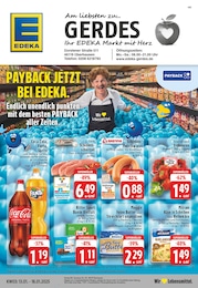 EDEKA Prospekt für Oberhausen: "Aktuelle Angebote", 28 Seiten, 13.01.2025 - 18.01.2025