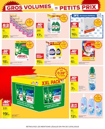Offre Lessive Liquide dans le catalogue Carrefour du moment à la page 22