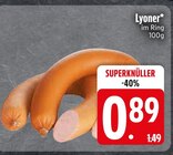 Lyoner im Ring von  im aktuellen EDEKA Prospekt für 0,89 €