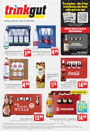 Discounter Prospekt von Trinkgut Allmersbach Trinkgut Prospekt: "Aktuelle Angebote", 6 Seiten, 17.08.2026 - 22.08.2026