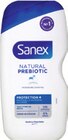 Gel douche protection Natural prébiotic - Sanex dans le catalogue Monoprix