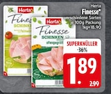 Finesse Schinken feinwürzig Angebote von Herta bei EDEKA Friedrichshafen für 1,89 €