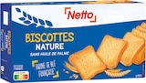 Biscottes Nature x100 à Netto dans Asnières