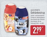 Getränkesirup Schwarze-Johannisbeere-Geschmack Angebote von ALDI SPORTS bei ALDI Nord Bad Oeynhausen für 2,99 €