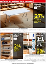 Offre Table Pliante dans le catalogue Carrefour du moment à la page 75