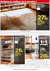 Table Pliante Angebote im Prospekt "Carrefour" von Carrefour Table Pliante Angebote im Prospekt "Carrefour" von Carrefour auf Seite 75