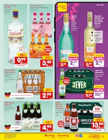Gin im Netto Marken-Discount Prospekt "Aktuelle Angebote" mit 62 Seiten (Augsburg)