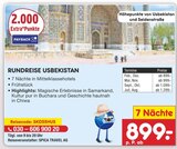 Aktuelles RUNDREISE USBEKISTAN Angebot bei Netto Marken-Discount in Wuppertal ab 899,00 €