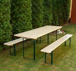 Festzeltgarnitur bei Hagebaumarkt im Lutherstadt Eisleben Prospekt für 129,00 €