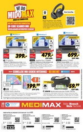 Aktueller MEDIMAX Prospekt mit Notebook, "HEUTE IST KINOTAG ZUHAUSE!", Seite 8