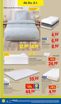 Bettwäsche im Lidl Prospekt "LIDL LOHNT SICH" mit 61 Seiten (München)