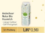 Bio Heumilch Angebote von Andechser Natur bei Metro Coesfeld für 1,98 €