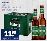 Alt im Angebot bei Getränkewelt in Duisburg Alt Angebote von Diebels bei Getränkewelt Duisburg für 11,99 €