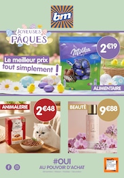 Catalogue B&M à Argenton-sur-Creuse, avec 14 pages Prospectus B&M à Argenton-sur-Creuse, "JOYEUSES PÂQUES", 14 pages, 18/02/2026 - 03/03/2026