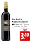 Wein im Angebot bei EDEKA in Kaiserslautern Wein Angebote von Nicolas Napoléon bei EDEKA Kaiserslautern für 3,49 €