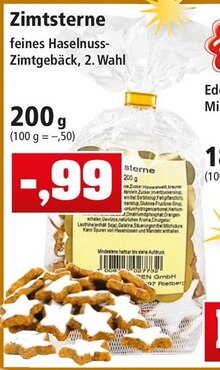 Zimtsterne bei Thomas Philipps in Reutlingen Zimtsterne im Angebot bei Thomas Philipps Reutlingen für 0,99 €