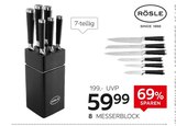 Rösle Messerblock für 59,99 € bei XXXLutz Möbelhäuser im Angebot Rösle Messerblock im aktuellen XXXLutz Möbelhäuser Prospekt